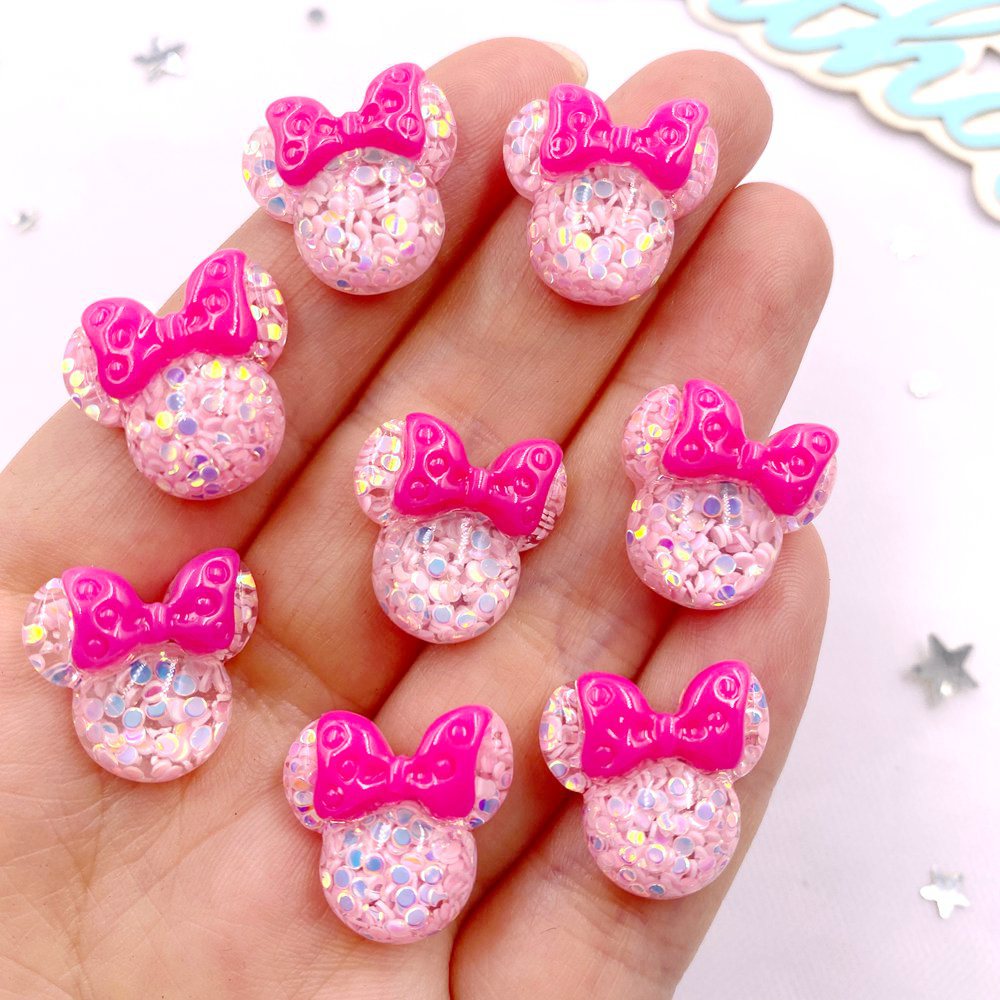 Embellishment Glue Craft - 20 STKS Kleurrijke Hars Mini Cartoon