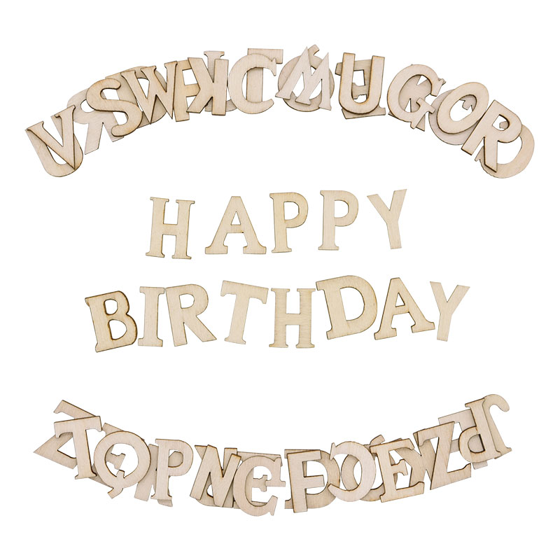 100 Stuks Letters Houten Alfab - Craft Embellishments recensie en prijs