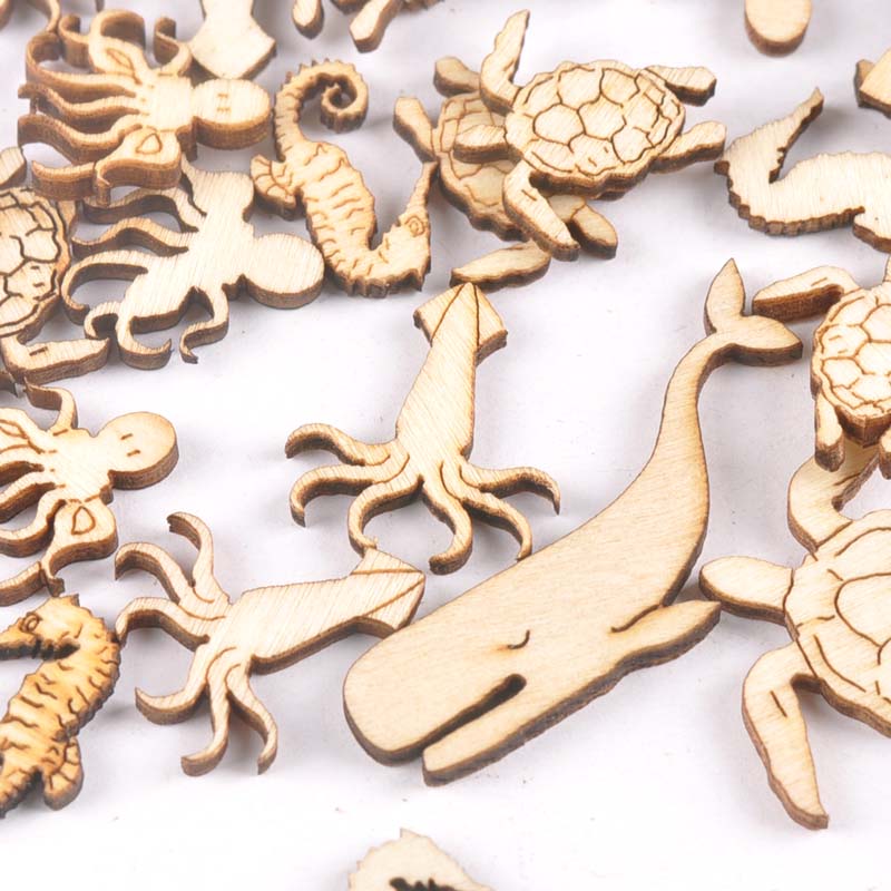 20Pcs 25-40Mm Sea Turtle/Paard - Craft Embellishments recensie en prijs