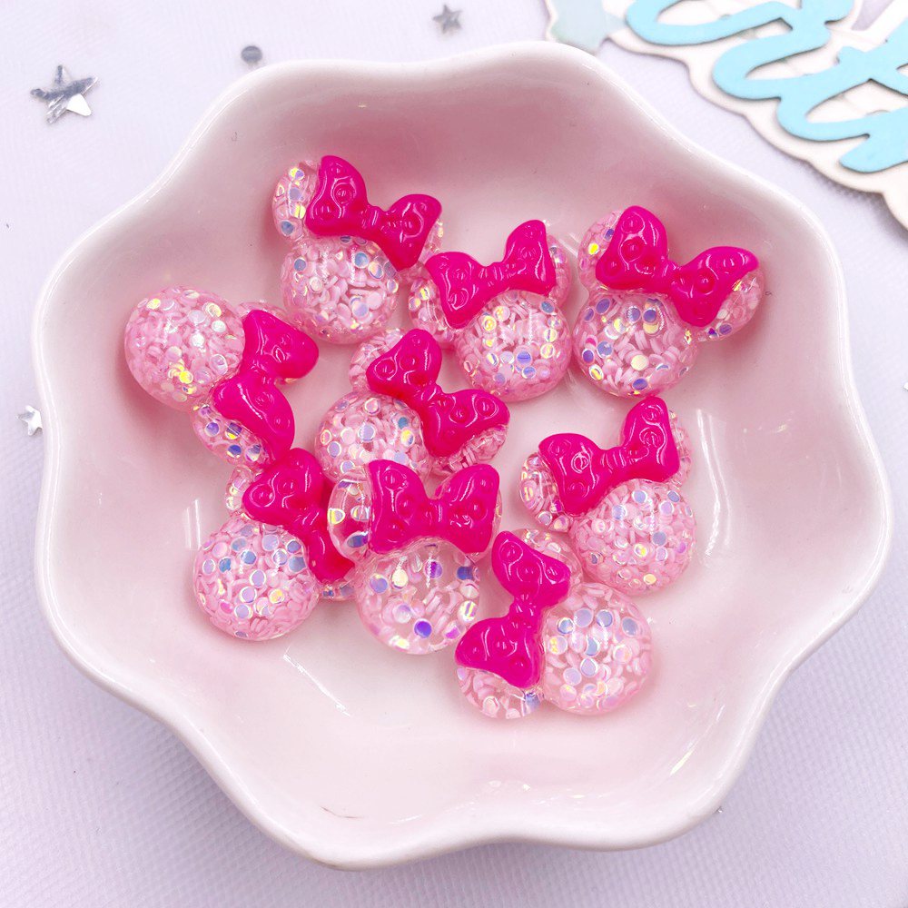 20 STKS Kleurrijke Hars Mini C - Embellishment Glue Craft recensie en prijs