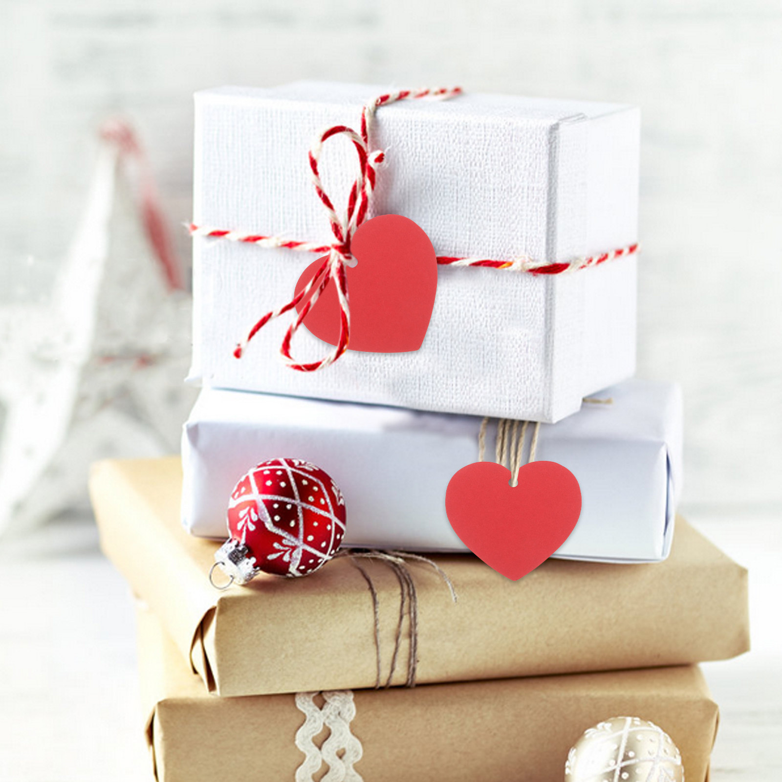 100 Stuks Hartvormige Prijskaa - Craft Embellishments recensie en prijs