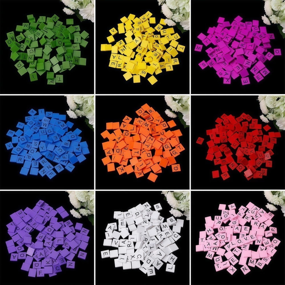 100 stuks houten letterblokjes - Craft Embellishments recensie en prijs