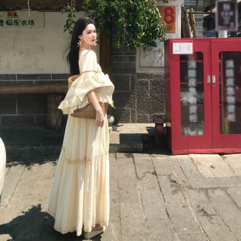 Nieuwe elegante jurk met vierk - Embellish Knit recensie en prijs