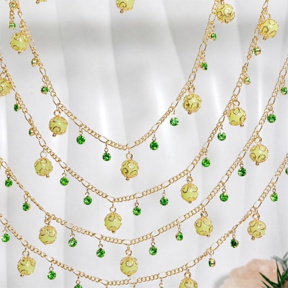 0,5 meter/1 meter glazen kraal - Pearl Trim Chain recensie en prijs
