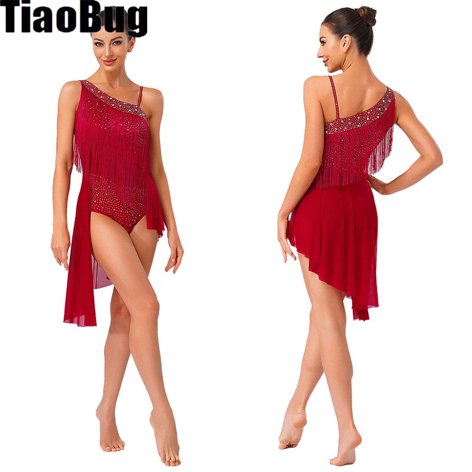 Vrouwen Kwastje Latin Dans Tur - Rhinestone Banding Trim recensie en prijs