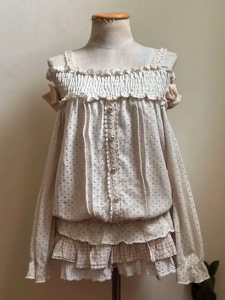 Zoete Japanse vintage petite r - Elastic Lace Trim recensie en prijs